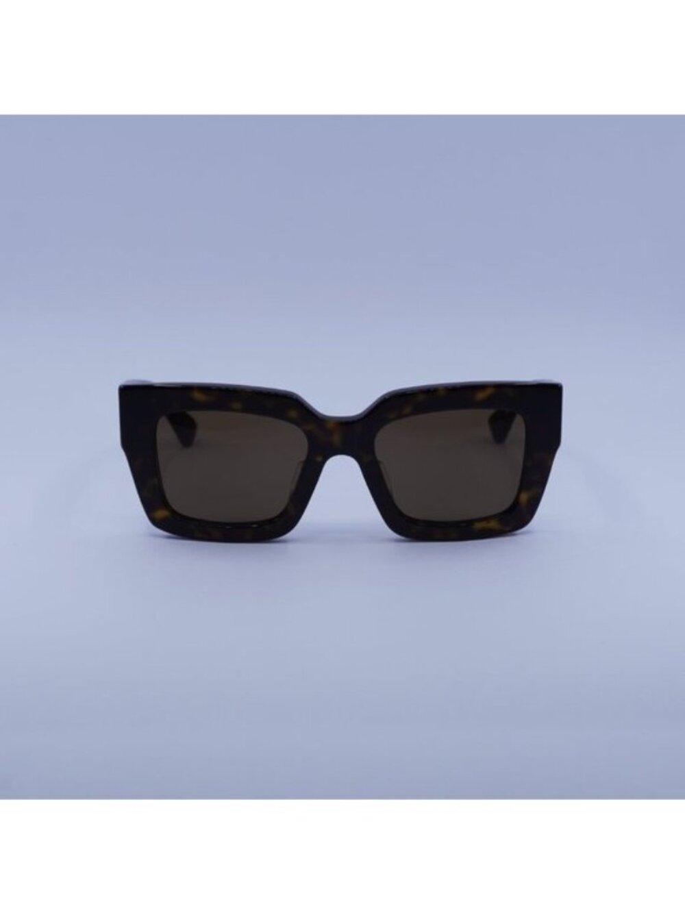 Bottega Veneta BV1212S 002 Sunglasses Havana Square Frame, Brown Lenses - Picture 2 of 10